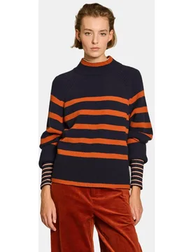 Jersey de mujer rayas perlado - Escorpion - FashionsVida