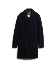 Superdry Cappotto di lana blu XL