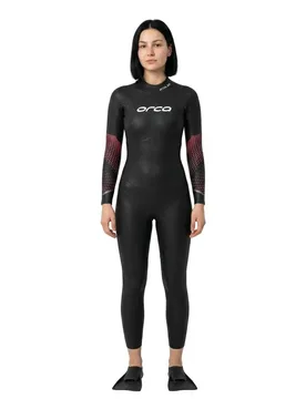 Athlex Float Woman Long Sleeve Neoprene Wetsuit Red Buoyancy L Women - Orca - FashionsVida