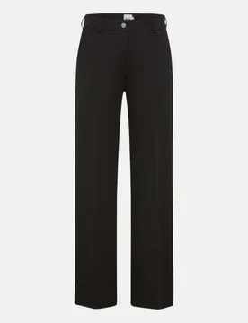 Wide-Leg Hose Style Maine Schwarz 22 - Brax - FashionsVida