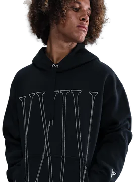 Kobe Herren Kapuzenpullover - Schwarz - Größe L - Baumwoll-Fleece Black L - Nike - FashionsVida