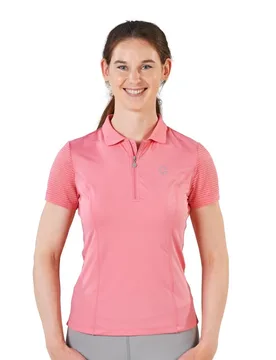 Damen Poloshirt DARLENE TECH confetti XXL - Busse - FashionsVida