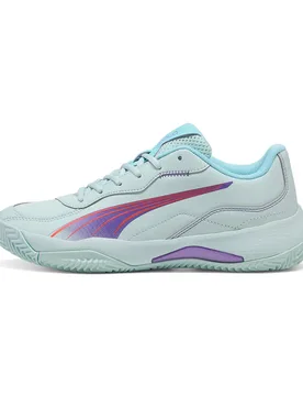 Nova Smash Padel Shoes Peaceful Blue / Purple Glimmer / Safe Lake UK 4.5 - Puma - FashionsVida