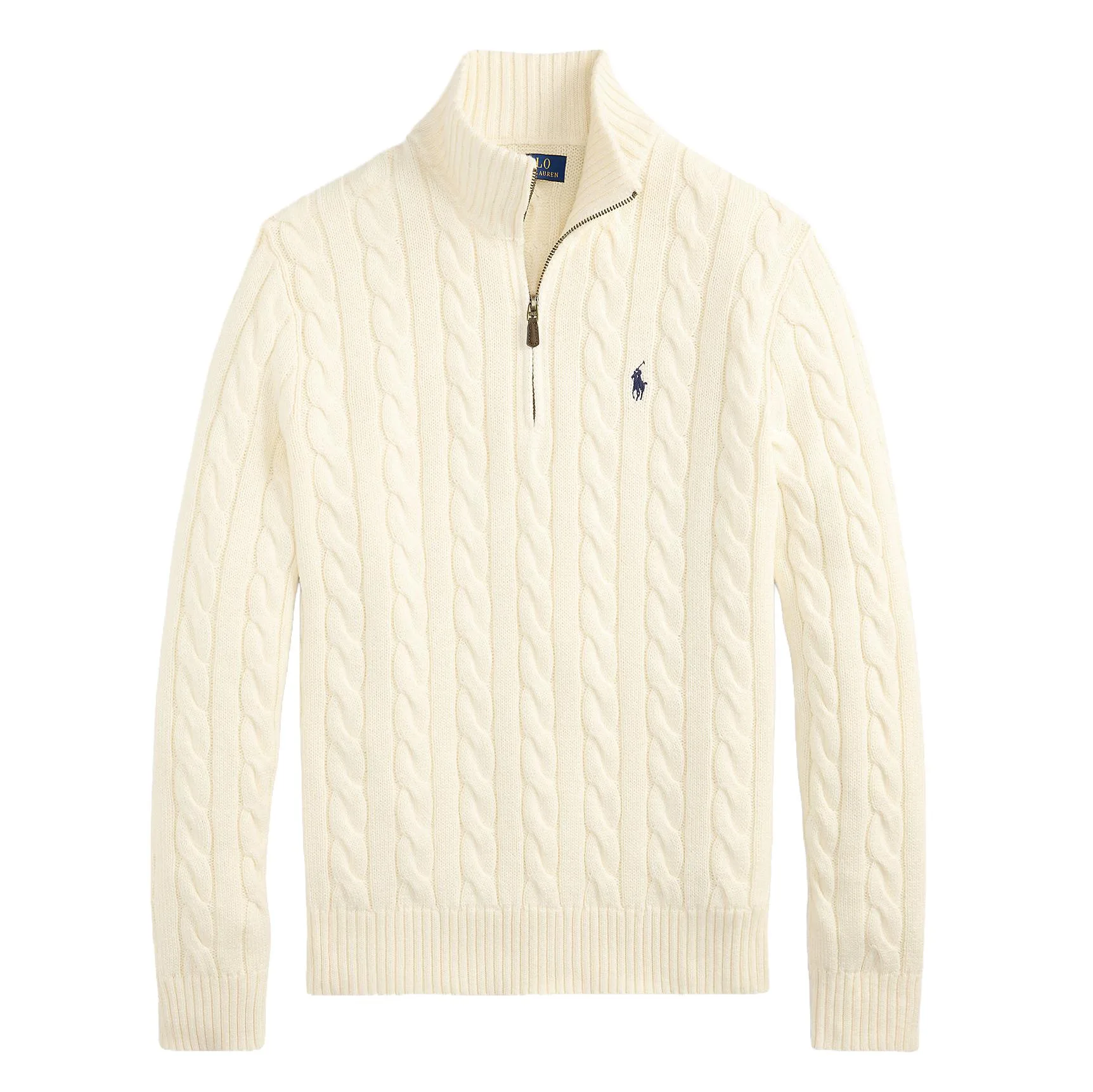 Polo Long Sleeve Sweater Andover Cream S Herren - Ralph Lauren - FashionsVida
