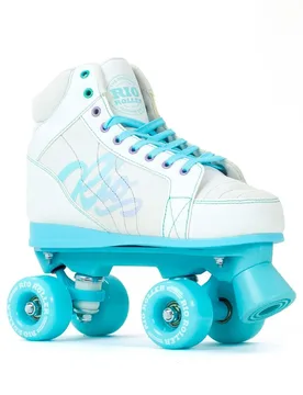 Roller Patins Lumina White / Blue EU 39 1/2 - Rio - FashionsVida