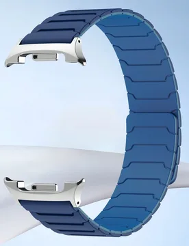 Correa de reloj deportiva de silicona magnética apta para Samsung Galaxy Watch 8 (40mm/44mm/46mm Clásico) y Watch Ultra 47mm (modelos 2024-2025) - C - Shein - FashionsVida