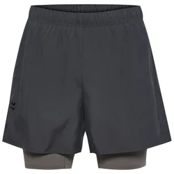 Pantaloni Corti Hiit Intensity 2 In 1 Ebony S