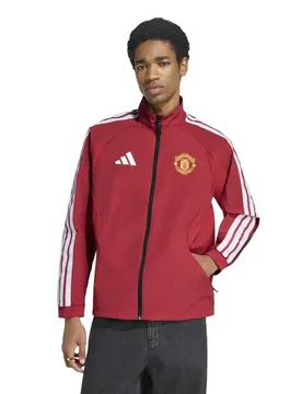 Veste De Survêtement Manchester United Home Anthem Mufc Red XL - Adidas - FashionsVida