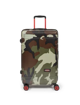 Valise Soute Rigide 60L Resist'r Zip M Valise Moyen Séjour 4 Roues, TSA Camo camo Moyen unisex - Eastpak - FashionsVida
