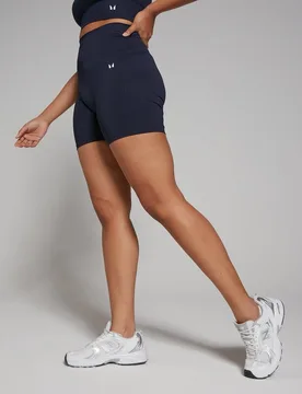 Pantalón corto de ciclismo sin costuras Shape para mujer de - Azul marino - XS - MP - FashionsVida