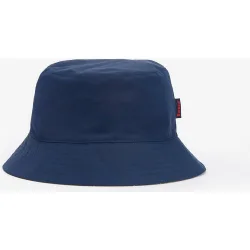 Sombrero de hombre reversible en tartan y liso