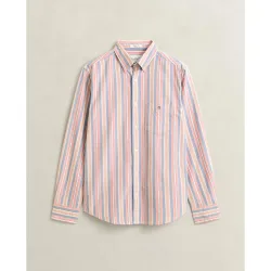 Camisa de hombre oxford de manga larga