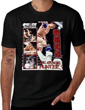 Kazushi Sakuraba The Gracie Hunter T-Shirt t shirt for man 100 percent cotton cotton tshirt 100% - Aliexpress - FashionsVida
