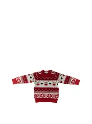 Maglione girocollo ROSSO 18/24