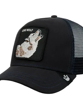 Lone Wolf Trucker Cap by - navy - Herren - Size: One Size - Goorin Bros. - FashionsVida