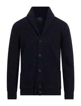 Strickjacke Herren Nachtblau S Herren - Daniele Fiesoli - FashionsVida