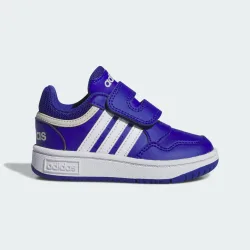 Kids Unisex Hoops Shoes - Blue - Size Uk 4 Infant