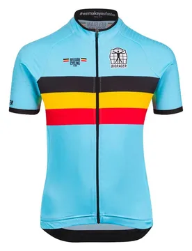 Maillot à Manches Courtes Belgium Icon Classic - Bioracer - FashionsVida