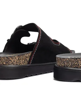 Sandalias planas de mujer de piel - Yokono - FashionsVida