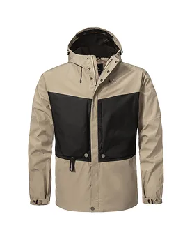 Chaqueta de senderismo para hombre Style Maghera 2L Hoodie beige 54 - Schöffel - FashionsVida