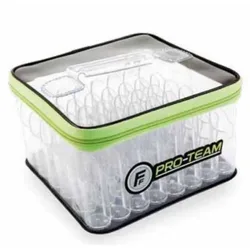 Pro Team Egi&tataki Lures Bag Clear 23 x 23 x 10 cm unisex