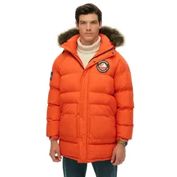 Parka Everest Longline Baffled Bold Orange L