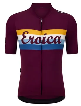 Maillot à Manches Courtes Eroica Timo - Santini - FashionsVida