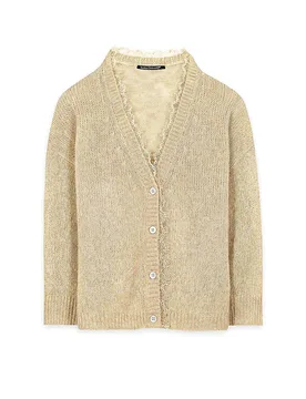 Cardigan beige 40 Damen - Luisa Cerano - FashionsVida