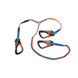 Performance Safety Line Clip 3 Units Orange / Blue One Size unisex