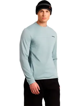 T-shirt à Manches Longues Montana Active Moonst Grey XL - Protest - FashionsVida