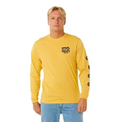 T-shirt à Manches Longues Pacific Rinse Ochre M