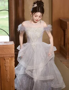 A new style of light luxury and niche adult dress for birthday banquets - Aliexpress - FashionsVida