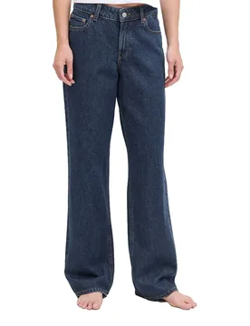Jean Seville Loose Fit Jjxx Dark Blue Denim 24 - Jack & jones - FashionsVida