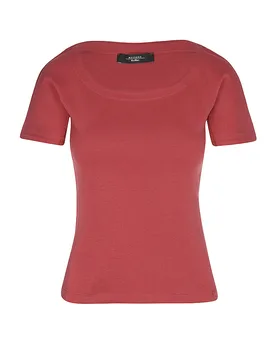 T-Shirt WKDMULTIG rouge foncé XS - Max Mara - FashionsVida
