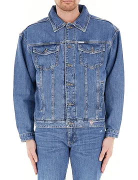 GUESS JEANS Giacca in jeans BLU M - Guess Jeans - FashionsVida