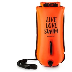 Live Love Swim Buoy 28l Orange 28 Liters unisex