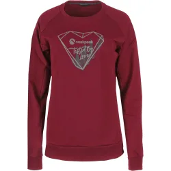 Vega Sudaderas Montaña Mujer Granate (L)