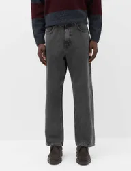 Authentic Baggy Fit Rigid Jeans Grey male