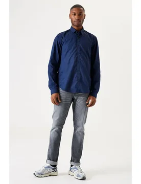 Chemise à Manches Longues Z1094 Dark Moon XL - Garcia - FashionsVida
