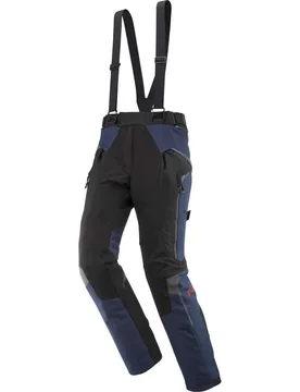 Pantaloni Moto ODIN PT Navy Nero Rosso Vivo taglia M - Ixon - FashionsVida
