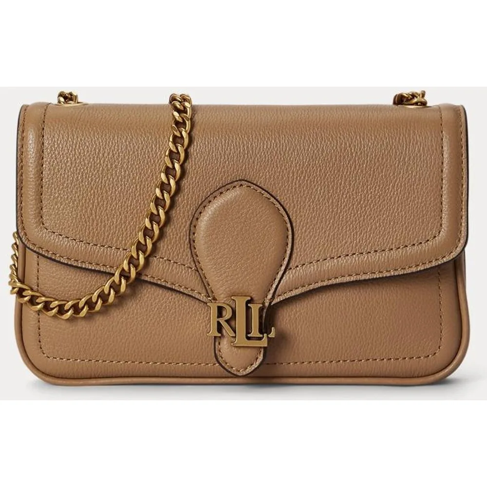 Cartera Bradley de piel granulada - Lauren Ralph Lauren - FashionsVida