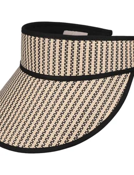 Newport Visor by - black-cream white - Damen - Size: One Size - Brixton - FashionsVida