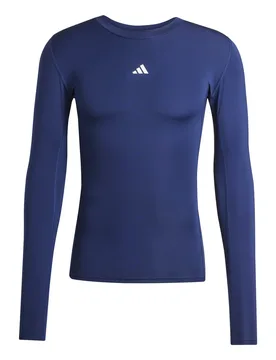 Langarmshirt Techfit - Bleu - male - Size: S - Adidas - FashionsVida