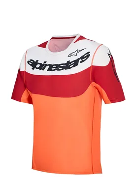 Bicycle Maglia Da Enduro A Maniche Corte A-dura Race Orange - Alpinestars - FashionsVida