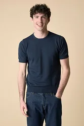 V2 t-shirt uomo blu