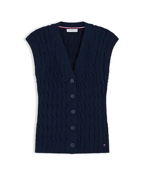 Gilet bleu marine XS - Tommy hilfiger - FashionsVida