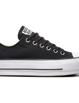 Zapatillas casual de mujer Chuck Taylor All Star Lift Platform Baja Lona - Converse - FashionsVida