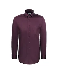 Business Hemd Comfort Fit dunkelrot 42 Herren