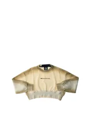 MELBY Felpa cropped CREMA XL