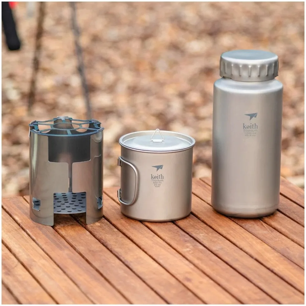 Keith Titanium Nesting Camp Set - Keith Titanium - FashionsVida